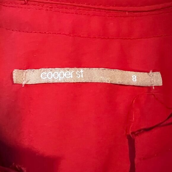 Copper st orangey dress with pockets! - Picture 5 of 10